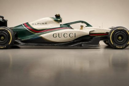 Gucci Racing Alpine Formula One Team.