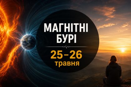 Магнітні бурі 25–26 травня 2026