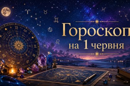 Гороскоп на 1 червня