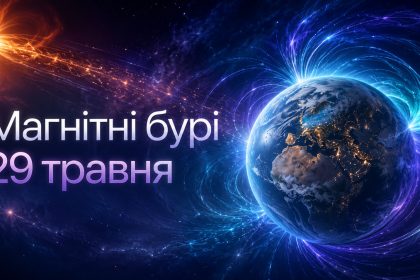 Магнітні бурі 29 травня 2026