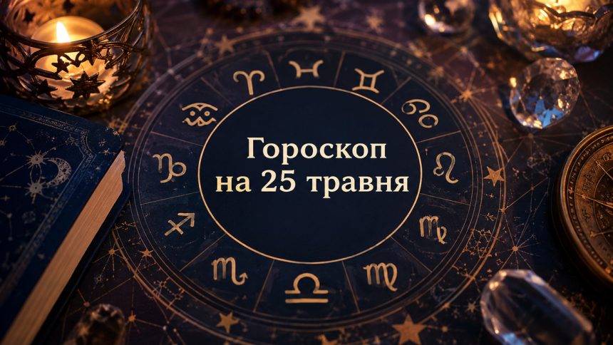 Гороскоп на 25 травня 2026