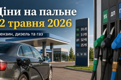 Ціни на пальне 12 травня 2026 в Україні: скільки коштують бензин, дизель та газ