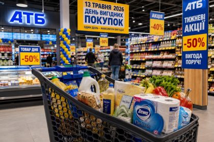 Товар дня та акції в АТБ 13 травня 2026: що можна купити зі знижкою до -50% лише сьогодні