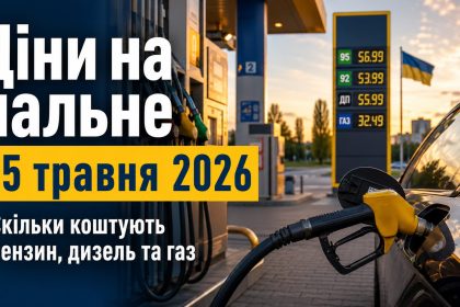 Ціни на пальне 15 травня 2026 в Україні: скільки коштують бензин, дизель та газ