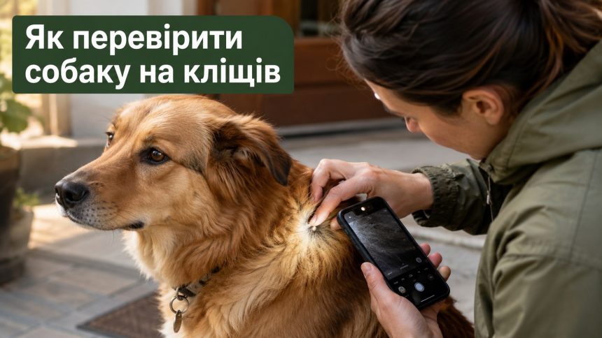 Як перевірити собаку на кліщів через iPhone та Android: покрокова інструкція