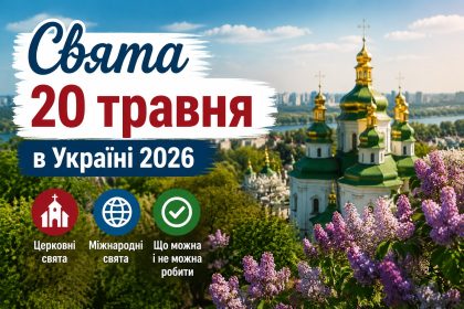 Яке свято 20 травня в Україні: церковні та міжнародні свята, що можна та не можна робити