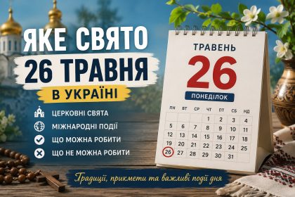 Яке свято 26 травня в Україні: церковні та міжнародні свята, що можна та не можна робити