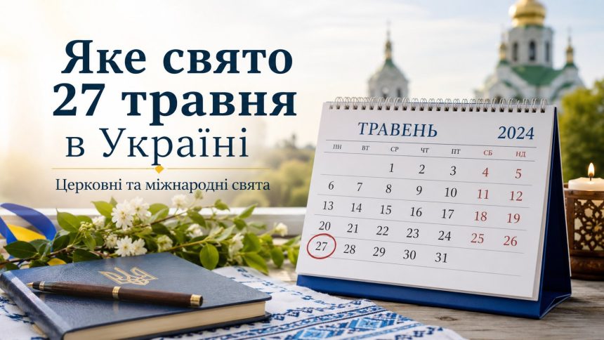 Яке свято 27 травня в Україні: церковні та міжнародні свята, що можна та не можна робити