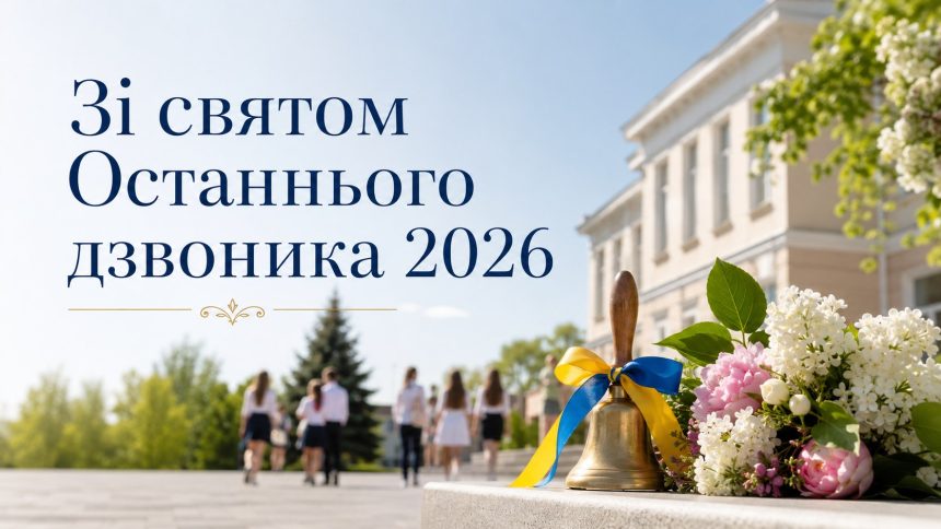 Зі святом Останнього дзвоника 2026: милі листівки, побажання, картинки та SMS українською