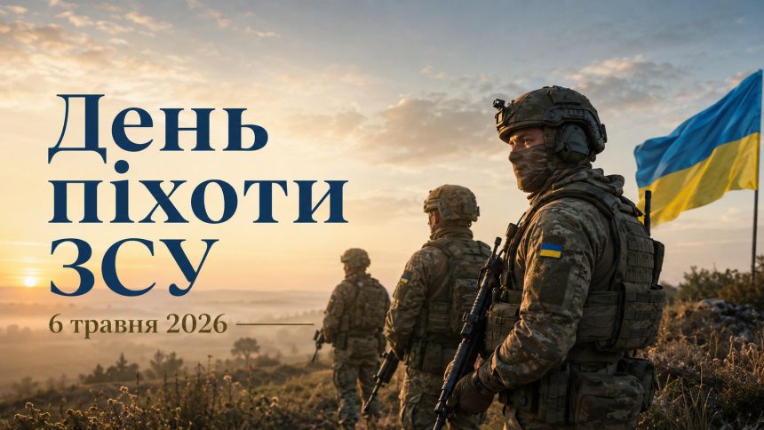 День піхоти ЗСУ 6 травня 2026: патріотичні листівки, побажання, картинки та SMS українською