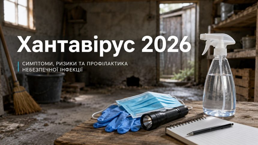 Хантавірус 2026: що таке, симптоми, як передається та лікується, чи є він в Україні