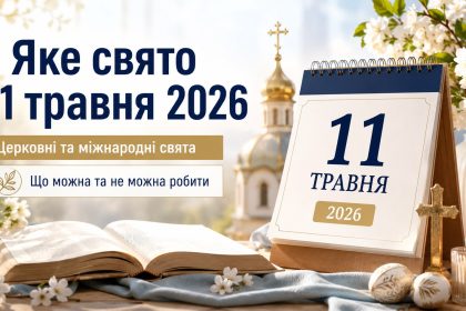 Яке свято 11 травня в Україні: церковні та міжнародні свята, що можна та не можна робити