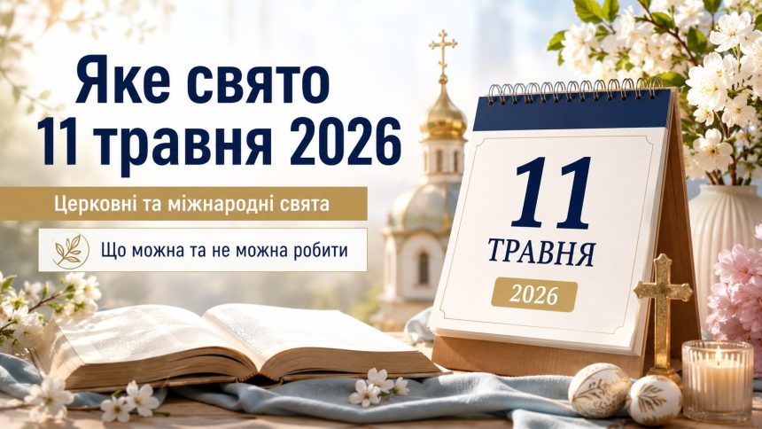 Яке свято 11 травня в Україні: церковні та міжнародні свята, що можна та не можна робити