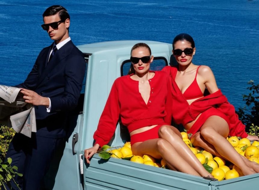 SKIMS, Riviera collection, купальники, літня мода, бікіні, пляжний стиль, Kim Kardashian бренд