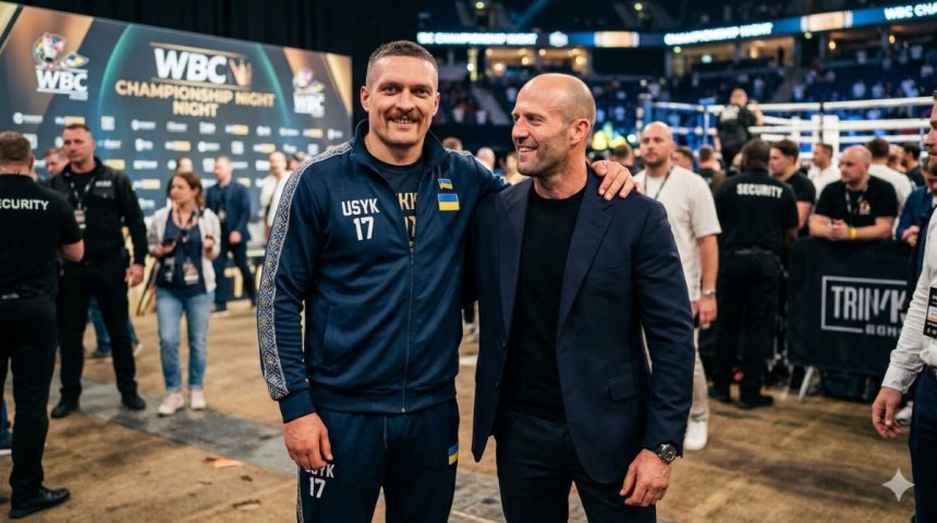 Олександр Усик, Джейсон Стейтем, Усик Стейтем, Ріко Верховен, бій Усика, Usyk, Jason Statham