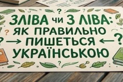 Як правильно: “зліва” чи “з ліва”, як пишеться зліва чи з ліва, українська мова