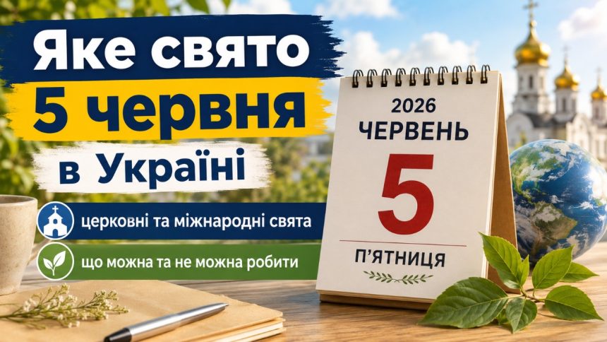 Яке свято 5 червня в Україні: церковні та міжнародні свята, що можна та не можна робити