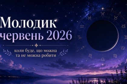Молодик червень 2026: коли буде, значення, що можна та не можна робити