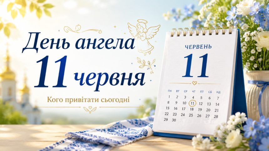 День ангела 11 червня 2026 в Україні: кого та як привітати з іменинами сьогодні