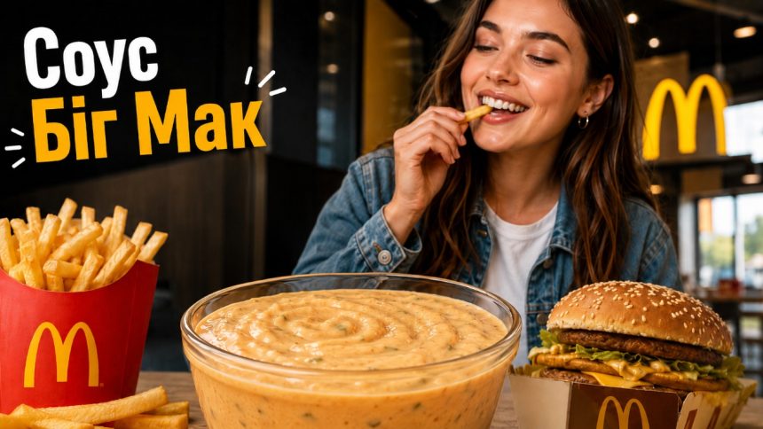 McDonald’s Україна запустив Соус Біг Мак: скільки коштує новинка, що всередині та з чим його їсти