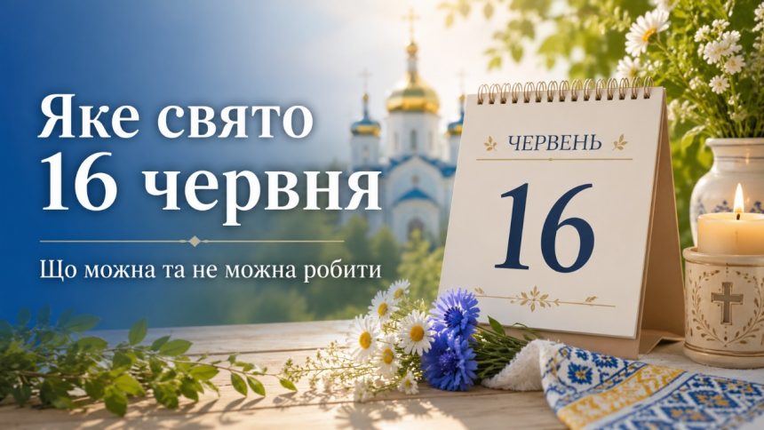 Яке свято 16 червня в Україні: церковні та міжнародні свята, що можна та не можна робити