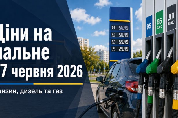 Ціни на пальне 17 червня 2026 в Україні: скільки коштують бензин, дизель та газ