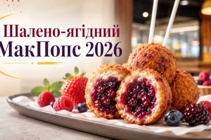 Шалено-ягідний МакПопс в McDonald’s Україна 2026: ціна, склад та як замовити