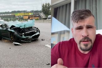 Блогер Данилець вийшов на зв’язок після ДТП: подробиці аварії на Aston Martin