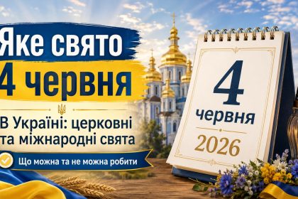 Яке свято 4 червня в Україні: церковні та міжнародні свята, що можна та не можна робити