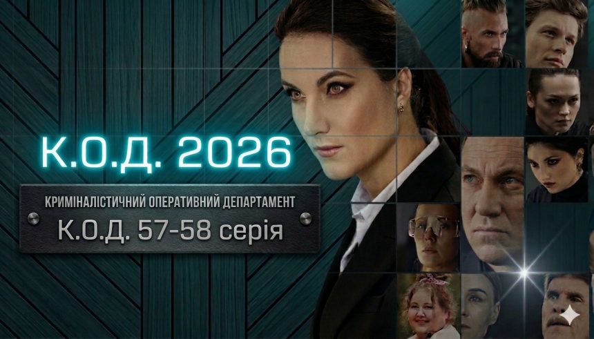 К.О.Д. 57-58 серія: дата виходу та де дивитись серіал 2026 року онлайн
