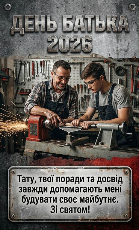 День батька 2026: теплі листівки, побажання, картинки та SMS українською