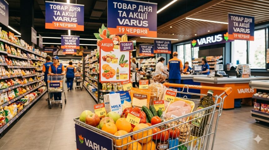 Товар дня Varus 19 червня 2026: що можна купити зі знижкою 50% лише сьогодні