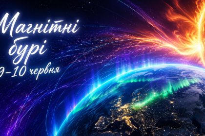 Магнітні бурі 9-10 червня