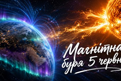Магнітна буря 5-6 червня 2026