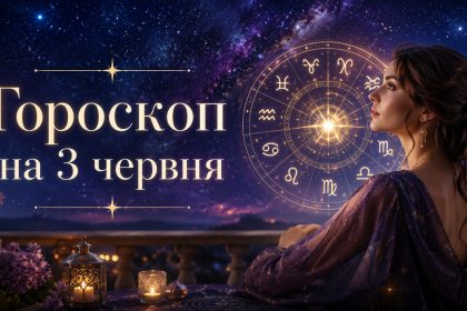 Гороскоп на 3 червня 2026
