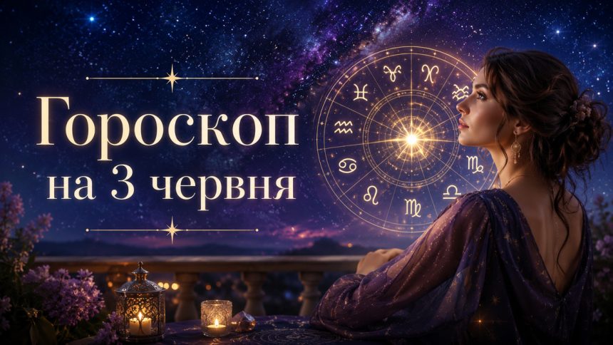 Гороскоп на 3 червня 2026
