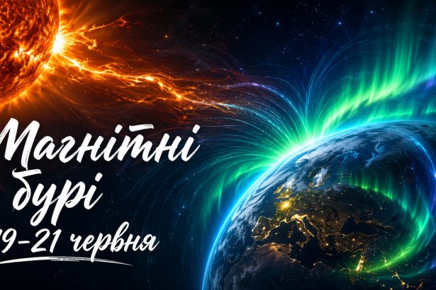 Магнітні бурі 19-21 червня 2026