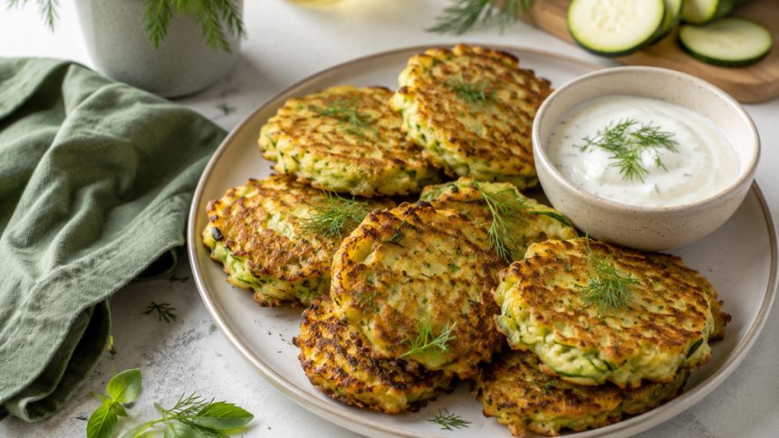 Кабачкові оладки