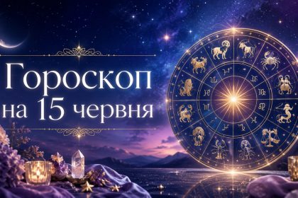 Гороскоп на 15 червня 2026