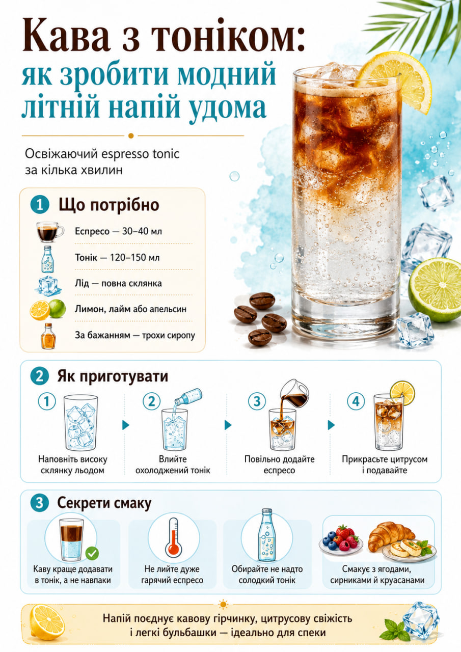 Кава з тоніком