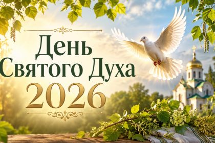 День Святого Духа 2026: теплі листівки, побажання, картинки та SMS українською