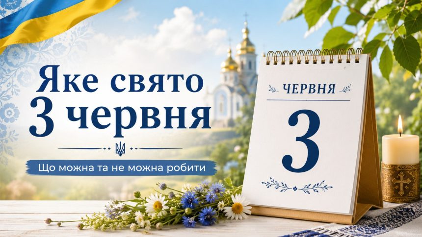 Яке свято 3 червня в Україні: церковні та міжнародні свята, що можна та не можна робити