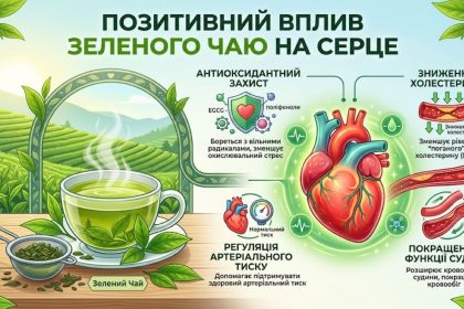 зелений чай, користь зеленого чаю, здоров'я серця, як правильно заварювати чай