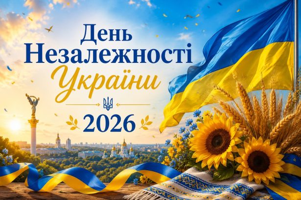 День Незалежності України 2026: патріотичні листівки, побажання, картинки та SMS